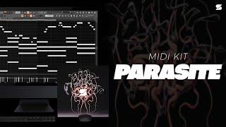 [+20] Best Free Hypertrap Midi Kit - PARASITE (YEAT, Juice WRLD, Kankan) Piano Midi Pack 2022 