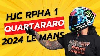 HJC RPHA 1 Quartararo 2024 Le Mans Special Unboxing