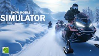 Snowmobile Simulator Snocross - Android Gameplay