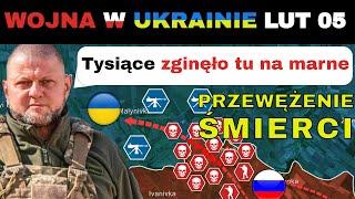 05 LUT: NIKT NIE PRZESZEDŁ: 1300+ ROSJAN, 100+ Czołgów, 3000+ Pojazdów Opancerzonych i Piechoty