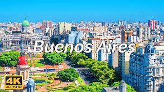 Buenos Aires , Argentina  | 4K Drone Footage (With Subtitles)