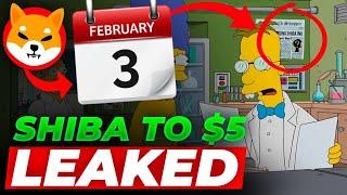 Shiba Inu PRICE predicted by The Simpsons On 3 FEBRUARY 2022!! - CHECK THIS OUT