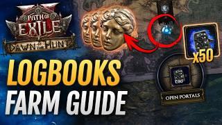 [PoE 2] Farm DIVINES in LOGBOOKS! Guide + X50 Farm Test (No Atlas Tree Needed) - Path of Exile 2