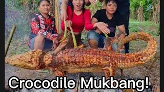 Ms Jin Su Crocodile Mukbang! #mukbang #yummyfoods