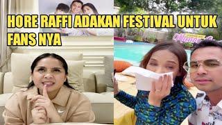 kabar baik raffi buat acara festival untuk fans cewe bergabung dg rans entertainment