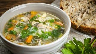 Recette : Soupe de poulet aux légumes