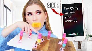 SIRI PICKS MY MAKEUP ?! *siri doesn’t like me*