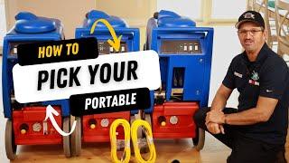 How To Pick a Portable Cleaning Machine For Your Business!