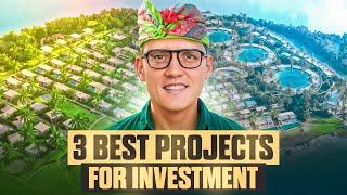 Bali Real Estate: 3 best projects for investment on Bali. Parq Blue, Parq Family, Ocean City