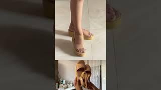 MEESHO Footwear Haul under ₹500 | Full video in description #meesho #meeshohaul  #shorts