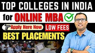 MBA | Top Colleges for Online MBA | Online MBA Colleges #onlinemba #nmims #placements #mbacolleges