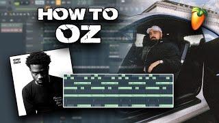 How To Makes Beats Like OZ | FL Studio 20 Tutorial