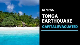 Tonga's capital evacuated after 6.6 magnitude earthquake | ABC News