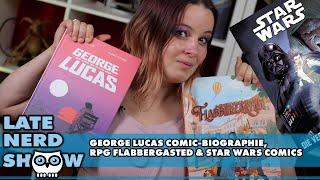 George Lucas Comic-Biographie, Comedy in den 20ern mit Flabbergasted und mehr Star Wars - Reviews