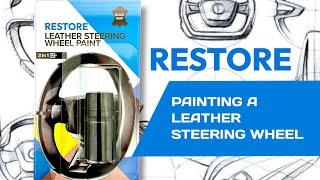 Worn steering wheel? Painting and restoration by yourself from RESTORE!