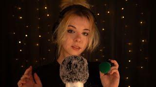 ASMR | Guided Relaxation & Softest Head Brushing - whispered, body scan