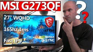 L' Ecran Gamer idéal en 2021 ? Test MSI Optix G273QF