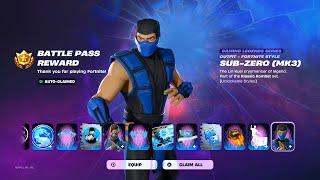 How to Unlock TIER 100 SUB-ZERO TODAY in Fortnite! (EASY)