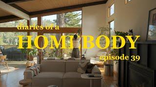 Homebody Diaries | living room update, architectural airbnb getaway, designing pokimane's setup