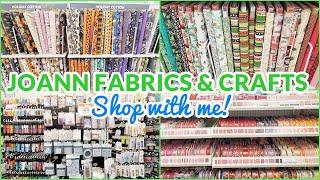 JOANN FABRICS SHOP WITH ME FALL HALLOWEEN CHRISTMAS FABRICS! CRAFT SUPPLIES STORE WALKTHROUGH