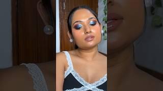 Glittery Smokey eyeshadow tutorial #glittery eyelook ttery