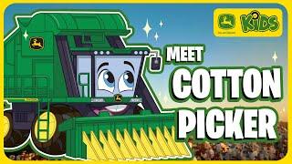 Meet The John Deere Cotton Picker!  | John Deere Kids