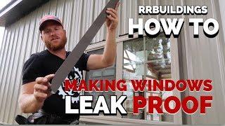 Make your windows leak proof: How to Trim a Window