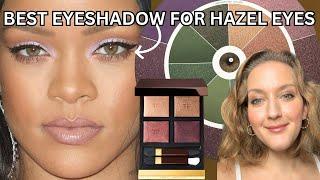 BEST EYESHADOW COLORS FOR HAZEL EYES