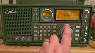 Where is there to listen to 3000 to 4000 kHz Shortwave example using Tecsun S-2200x on Telescopic