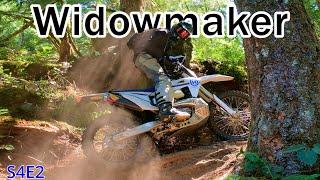 Widowmaker Trail Hard Enduro Dirt Bike Single Track in Canada S4E2