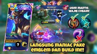 Build Dan Emblem Martis Tersakit Di Patch Terbaru | Mobile Legends