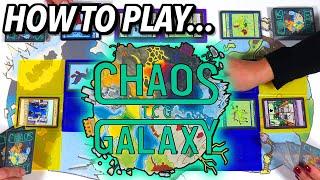 How To Play Chaos Galaxy TCG - Homemade Trading Card Game