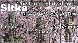 Sitka Elevated II - Open Country - SubAlpine in a Camo Showdown now with Snow and Deer Vision