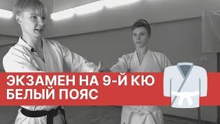 9-й кю (белый пояс): пособие по подготовке к экзамену.