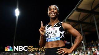 Shelly-Ann Fraser-Pryce tops Elaine Thompson-Herah with personal best at Lausanne | NBC Sports