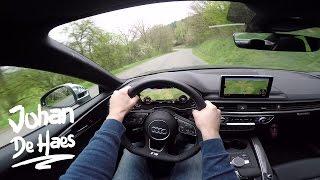 2017 Audi S5 Coupe 3.0 TFSI 354hp POV test drive GoPro