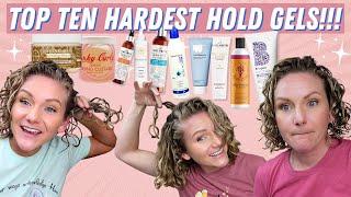 Top 10 Hard Hold Gels for Wavy Curly Hair 