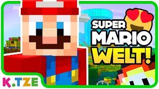 Super Mario baut Häuser!  Minecraft für Kinder | Folge 1