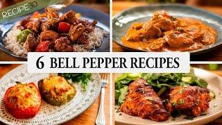 6  Easy Bell Pepper Recipes You Have to Try!