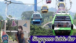 Singapore Cable Car - Mount Faber line and Sentosa line!!!