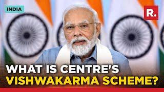 PM Narendra Modi to launch Vishwakarma scheme Today