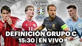 EN VIVO  DINAMARCA vs SERBIA, INGLATERRA vs ESLOVENIA | Eurocopa - Grupo C | Vivilo en TyC Sports