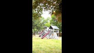 HUGE CUSTOM PLAYHOUSE & SWING SET!