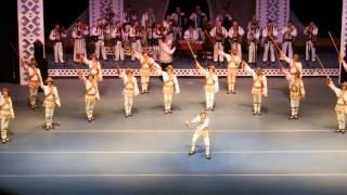 The fastest Romanian Folk Dance (Calusarii din Moldova)- Part 1