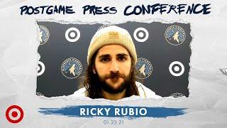 Ricky Rubio Postgame Press Conference - January 23, 2021