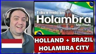 Holland In Brazil! Dutch Colony "Holambra" | Teacher Paul Reacts Netherlands 