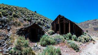 Abandoned Buildings at a 1860s Silver-Lead Mine