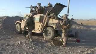 Marines of 1/11 establish an Snap OP in Kajaki Afghanistan 2010