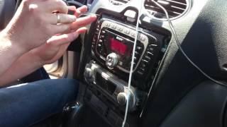 Снятие магнитолы Ford Focus 2+.How to remove the radio on Ford Focus 2