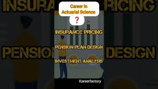 Future in Actuarial Science #brightfuture #actuarialscience #kareerfactory #financialrisk